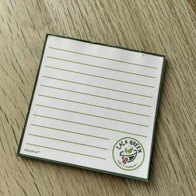 Bloc de notas personalizado