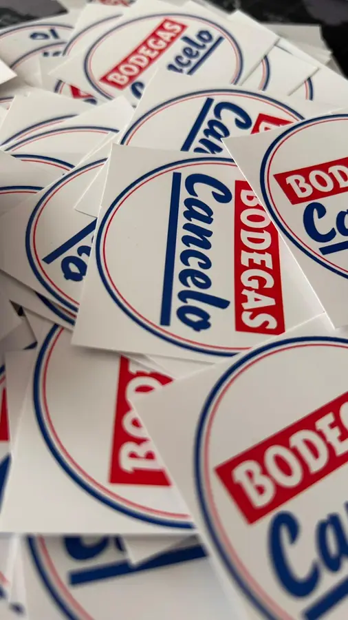 Stickers para Bodegas Cancelo · O Carreteiro